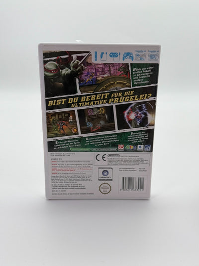 Teenage Mutant Ninja Turtles Smash-Up Nintendo Wii Sehr guter Zustand CIB OVP