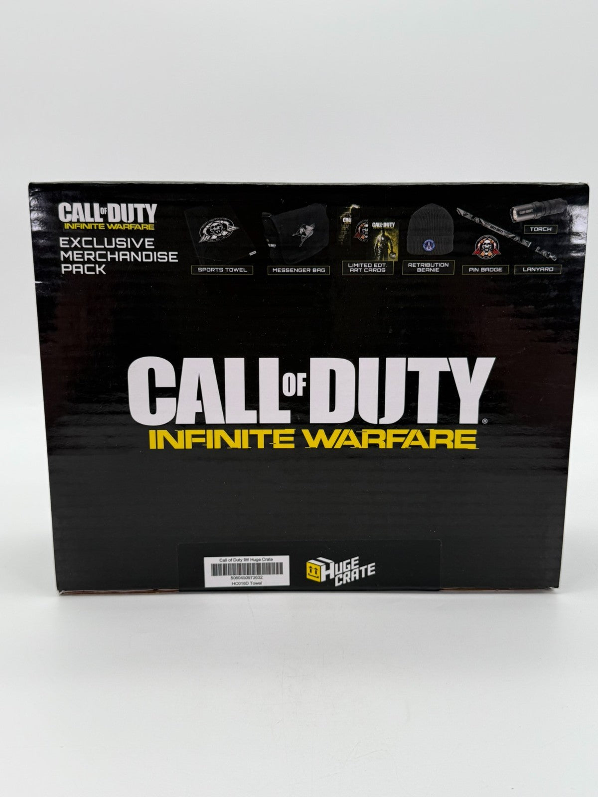 Call Of Duty Infinite Warfare Pack de produits dérivés exclusifs Neuf sous emballage