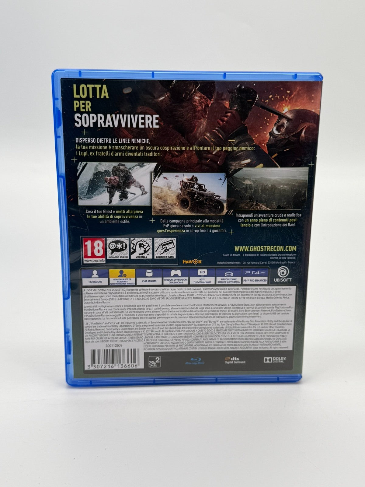 Tom Clancys Ghost Recon Breakpiont Sony Playstation 4 Sehr guter Zustand CIB OVP
