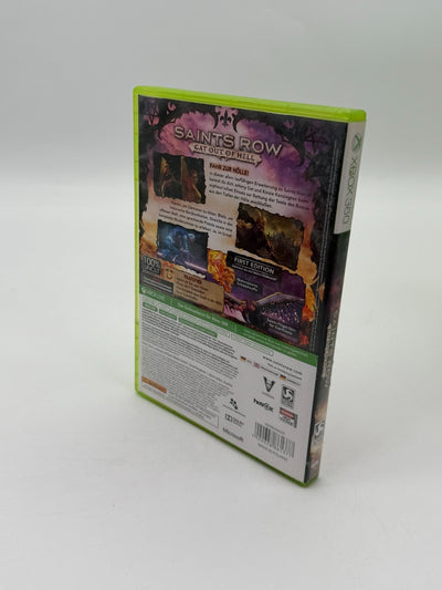 Saints Row Gat Out Of Hell Microsoft XBox 360 guter - Sehr guter Zustand CIB OVP