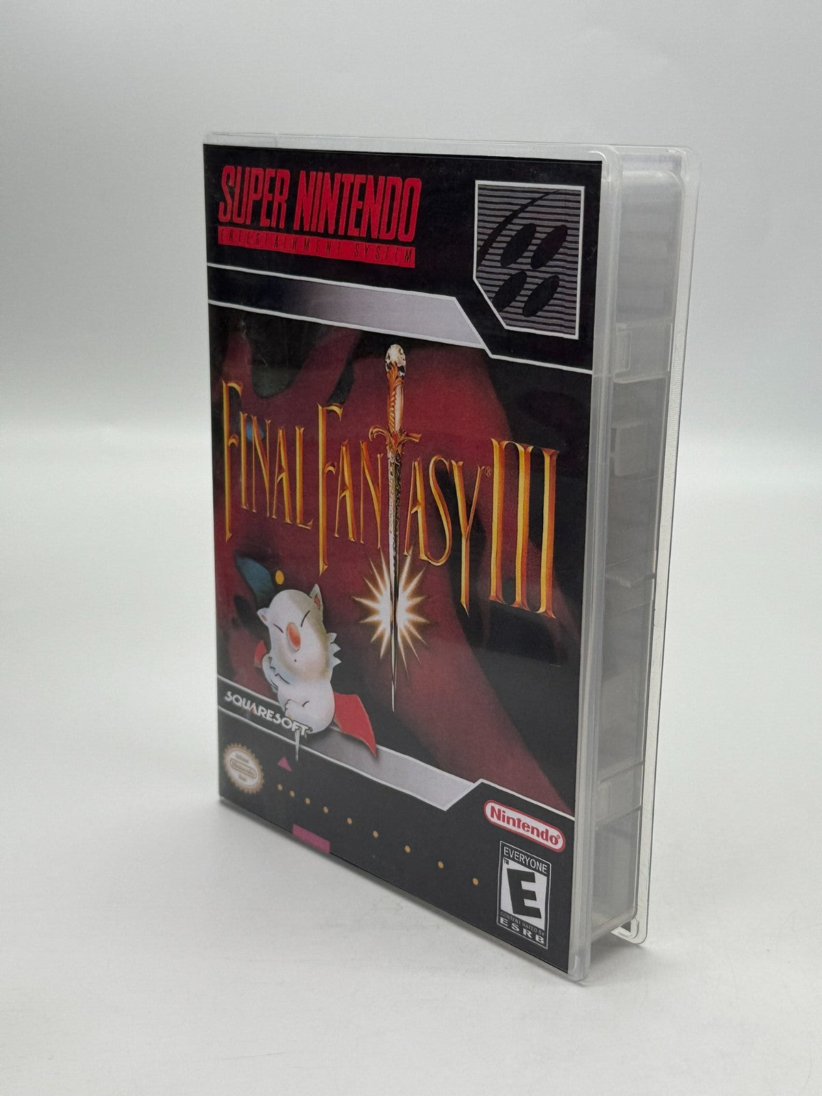 Final Fantasy III Super Nintendo SNES NTSC-U/C Good Condition Cartridge + Manual
