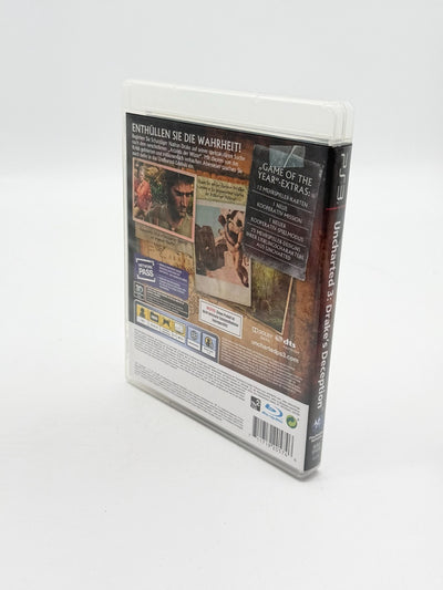 Uncharted 3 Drakes Deception Sony Playstation 3 Sehr guter Zustand CIB OVP