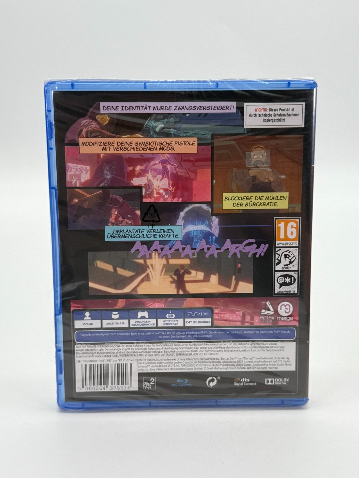 Saisie Sony Playstation 4 PS4 Scellée Neuve Boîte d'Origine Complète