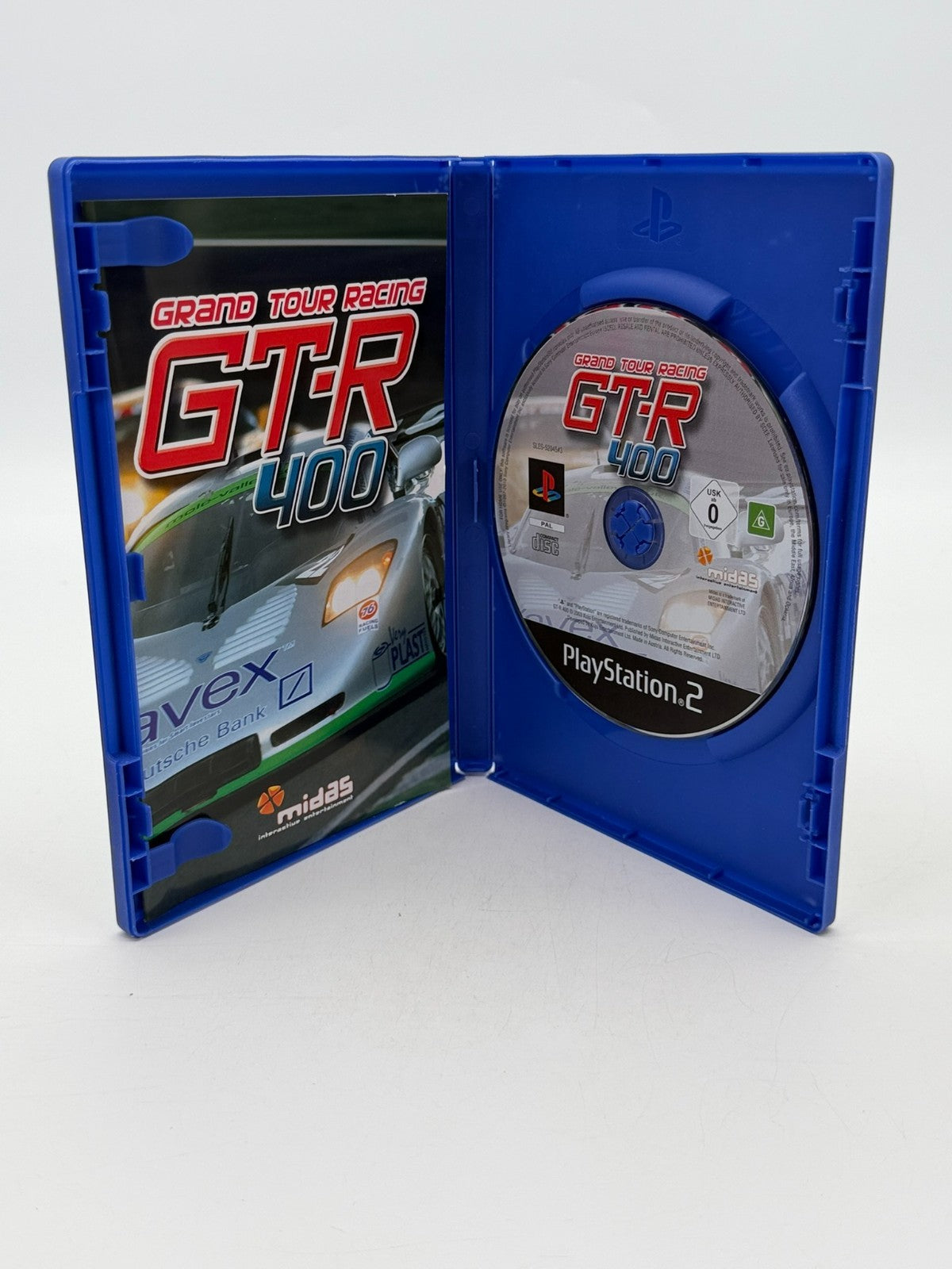 Grand Tour Racing GT-R 400 Sony Playstation 2 guter Zustand CIB OVP