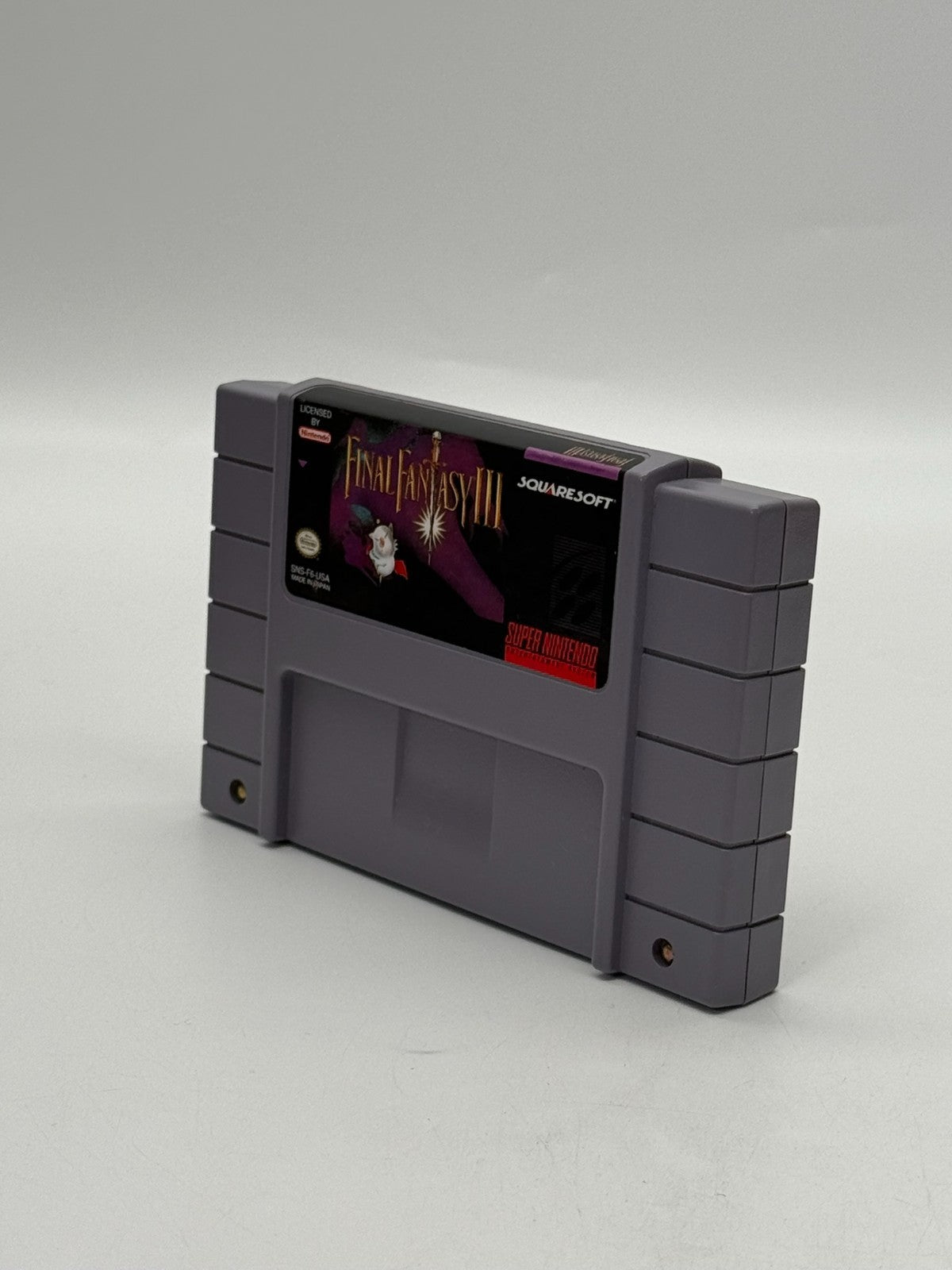 Final Fantasy III Super Nintendo SNES NTSC-U/C guter Zustand Modul + Anleitung