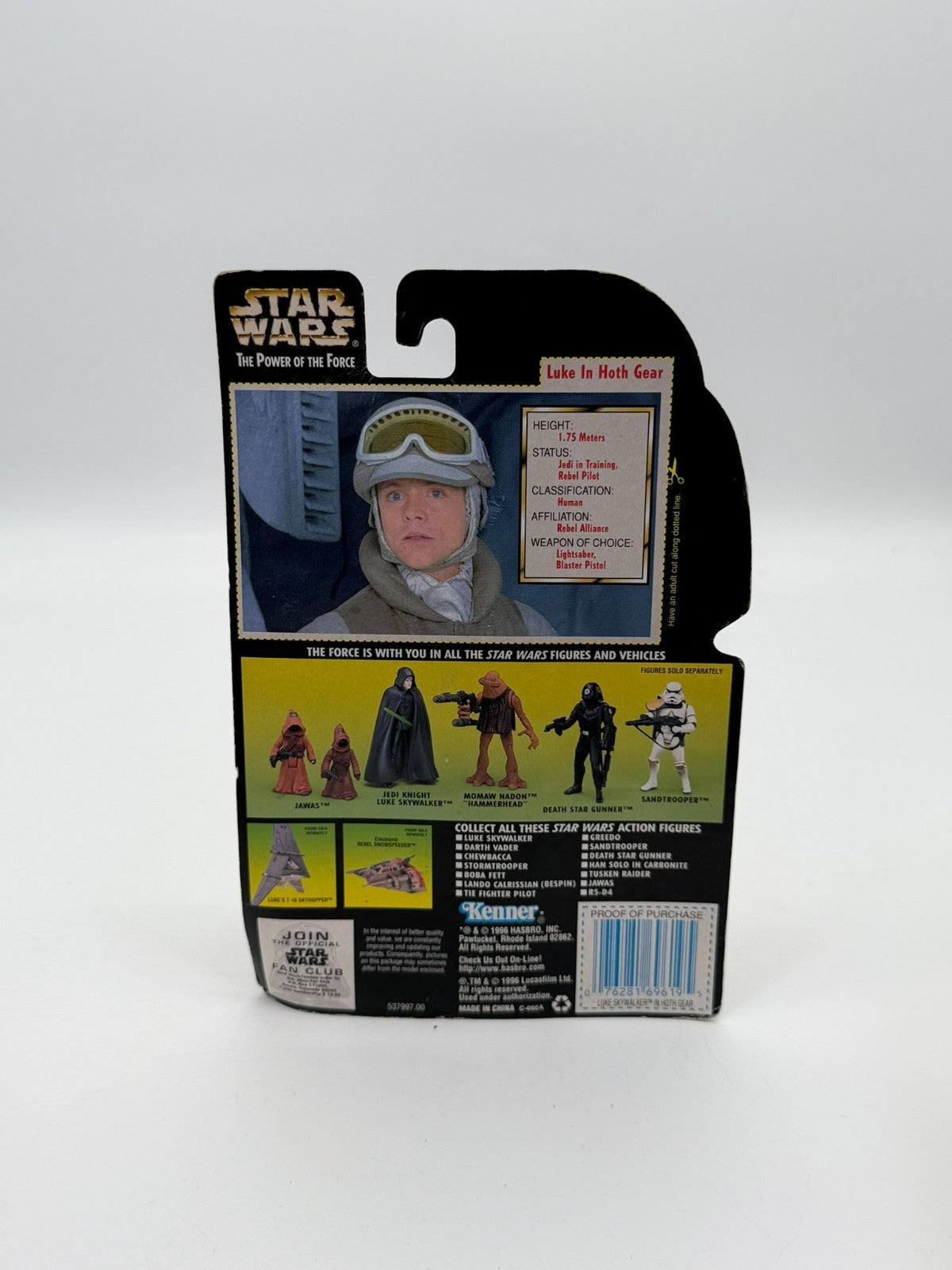 Star Wars Figurine Luke Skywalker en tenue Hoth The Kenner Collection Neuf Scellé