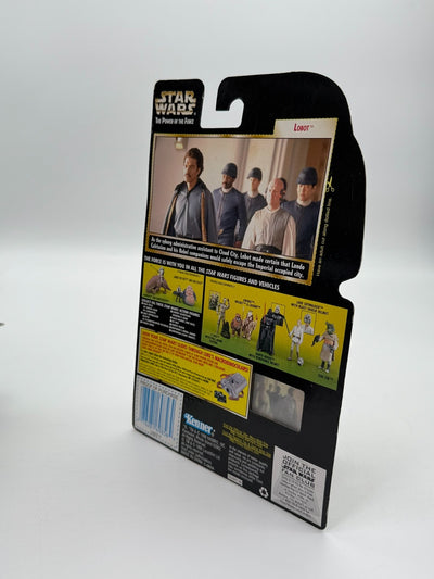 Figurine Star Wars The Power Of The Force Lobot avec Blaster Collection Kenner Neuve