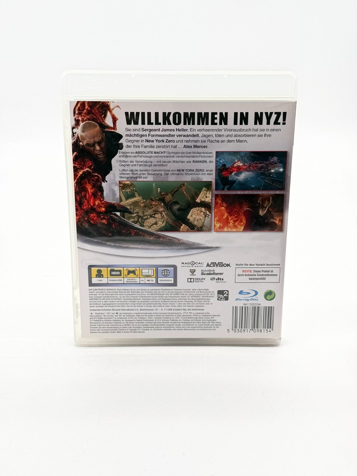 Prototype 2 Sony Playstation 3 Sehr guter Zustand CIB OVP