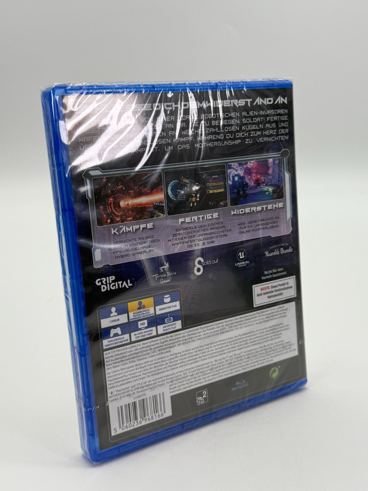 Mothergunship Sony Playstation 4 PS4 Scellé Neuf Sous Blister Complet En Boîte