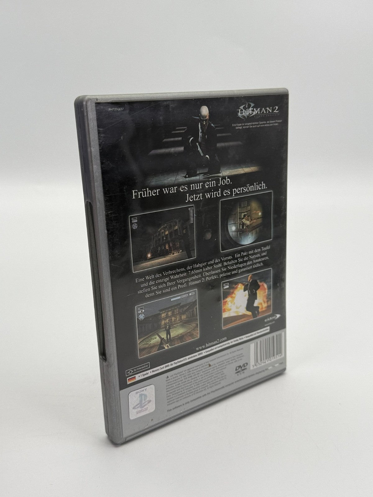 Hitman 2 Silent Assassin Sony Playstation 2 guter Zustand CIB OVP