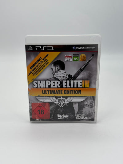 Sniper Elite III Ultimate Edition Sony Playstation 3 Sehr guter Zustand CIB OVP