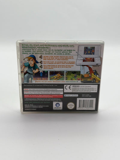 Tim Power Bauen & Reparieren Nintendo DS guter Zustand CIB OVP