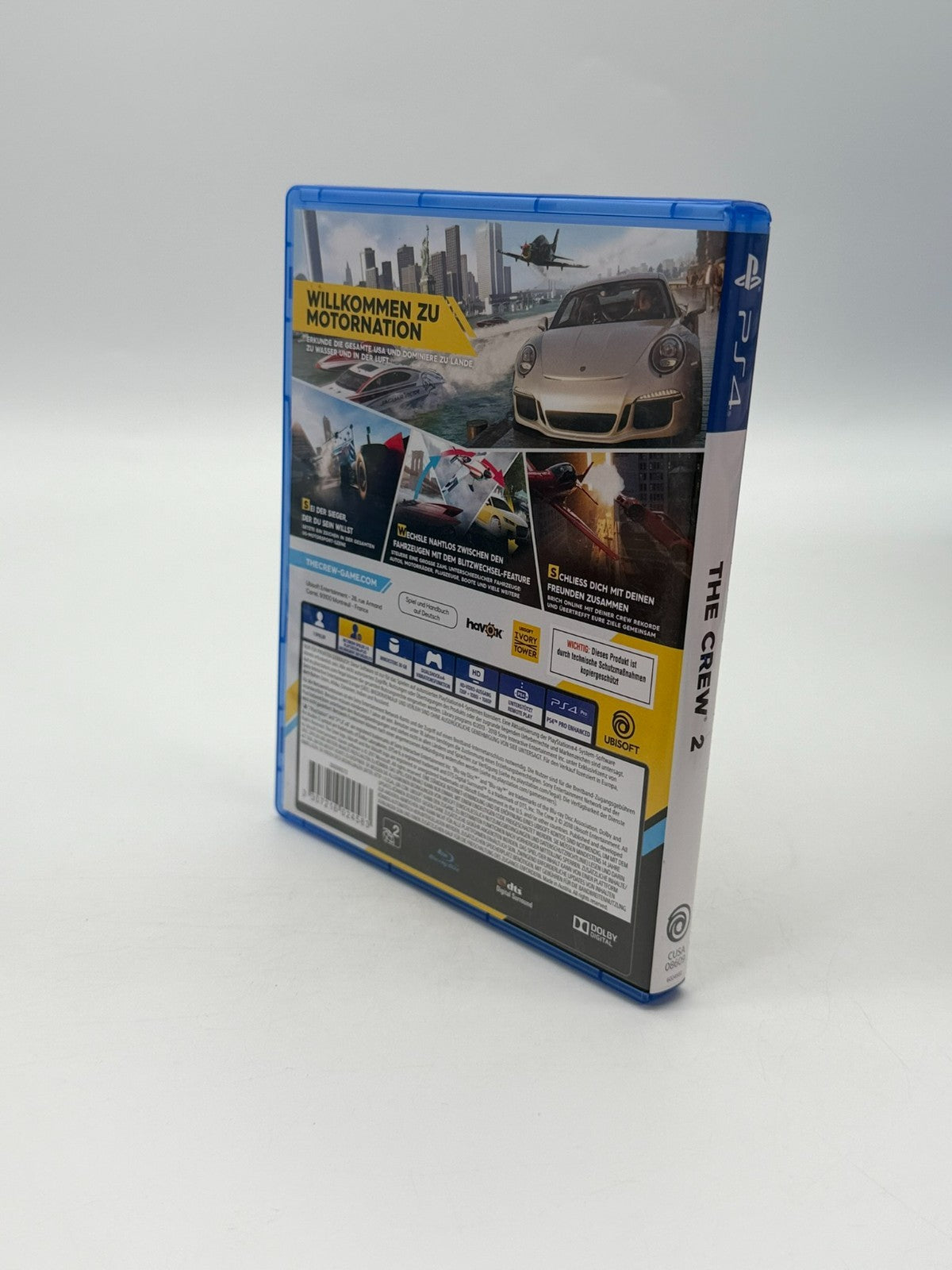 The Crew 2 Sony Playstation 4 Sehr guter Zustand CIB OVP