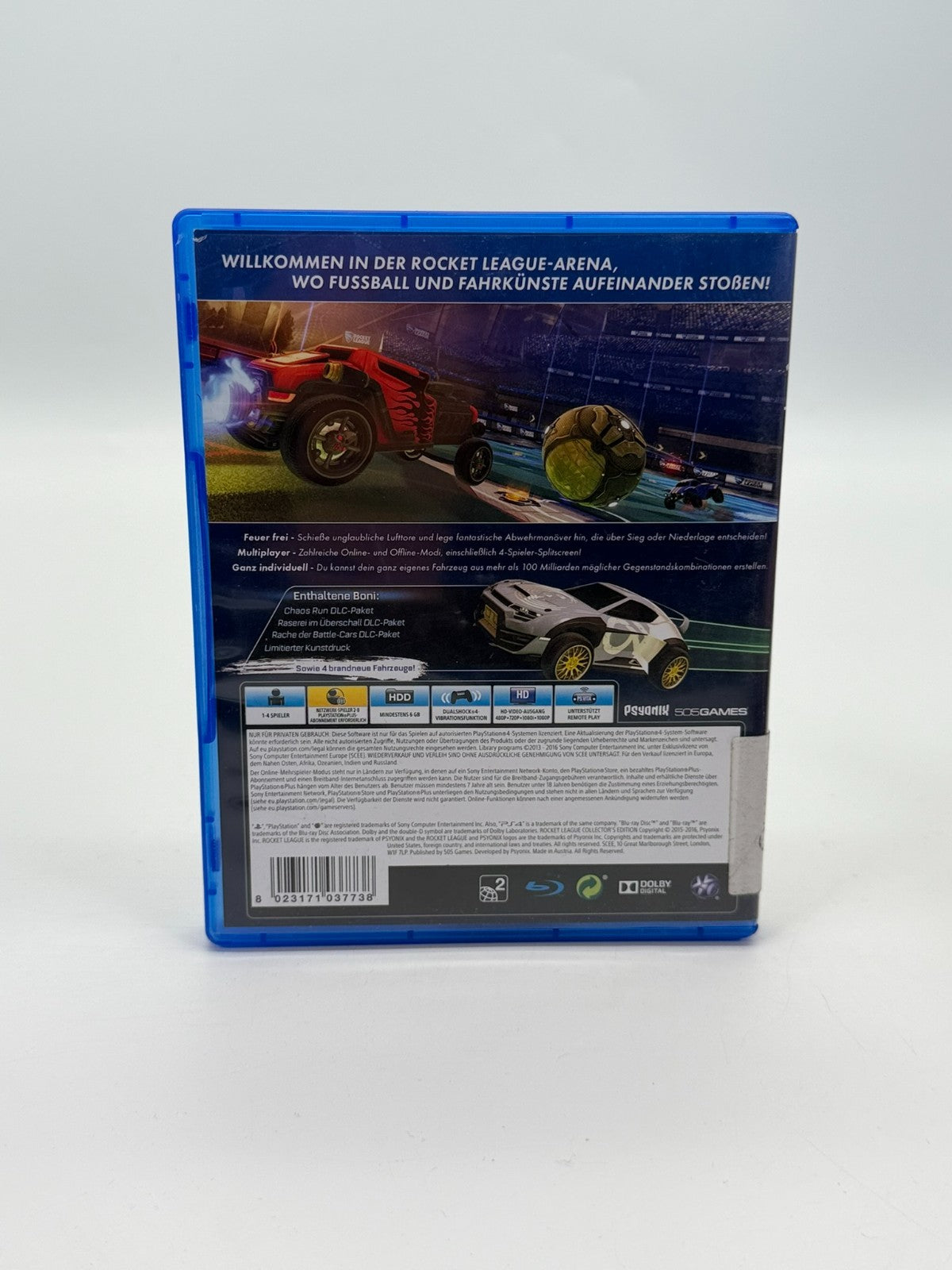 Rocket League Collector's Edition Sony PlayStation 4 Good Condition CIB OVP
