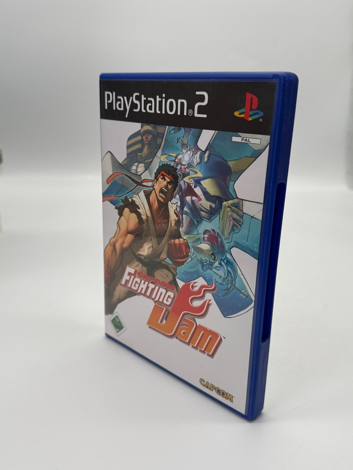 Capcom Fighting Jam Sony Playstation 2 Sehr guter Zustand CIB OVP