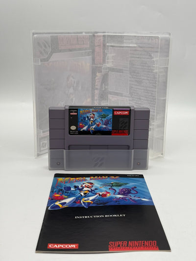 Mega Man X Super Nintendo SNES NTSC-U/C Sehr guter Zustand Modul + Anleitung