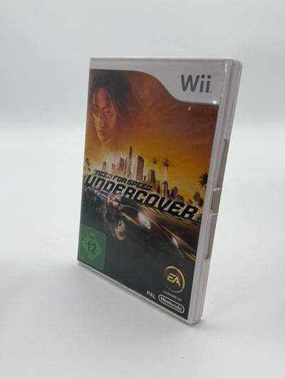 Need For Speed Undercover Nintendo Wii guter Zustand CIB OVP