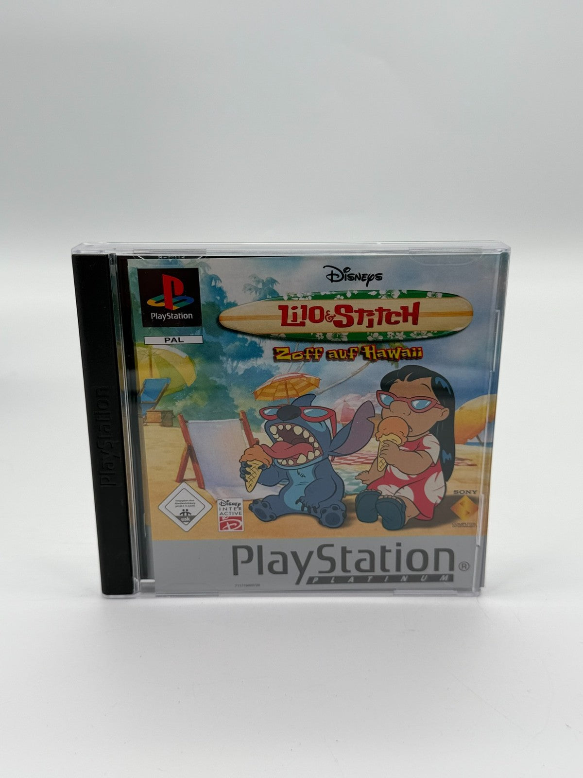 Disney Lilo & Stitch Zoff Auf Hawai Sony Playstation 1 guter Zustand CIB OVP