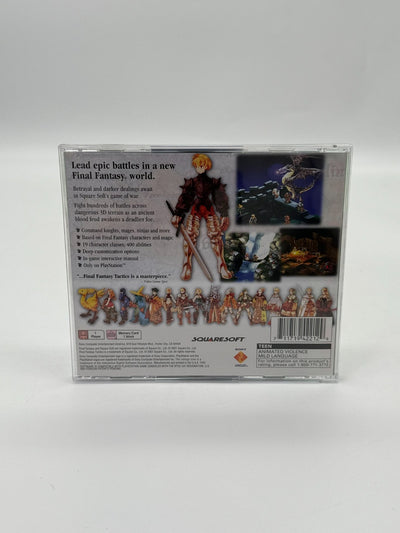 Final Fantasy Tactics Sony Playstation 1 NTSC-U/C Comme neuf CIB OVP