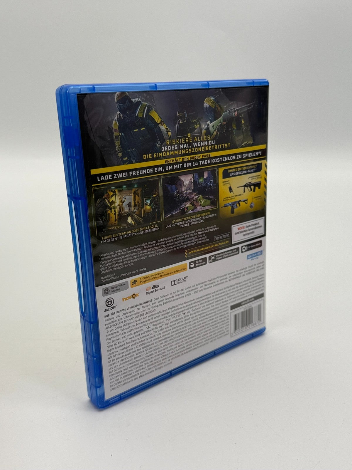 Tom Clancy's Rainbow Six Extraction Limited Edition Sony Playstation 5 Like New