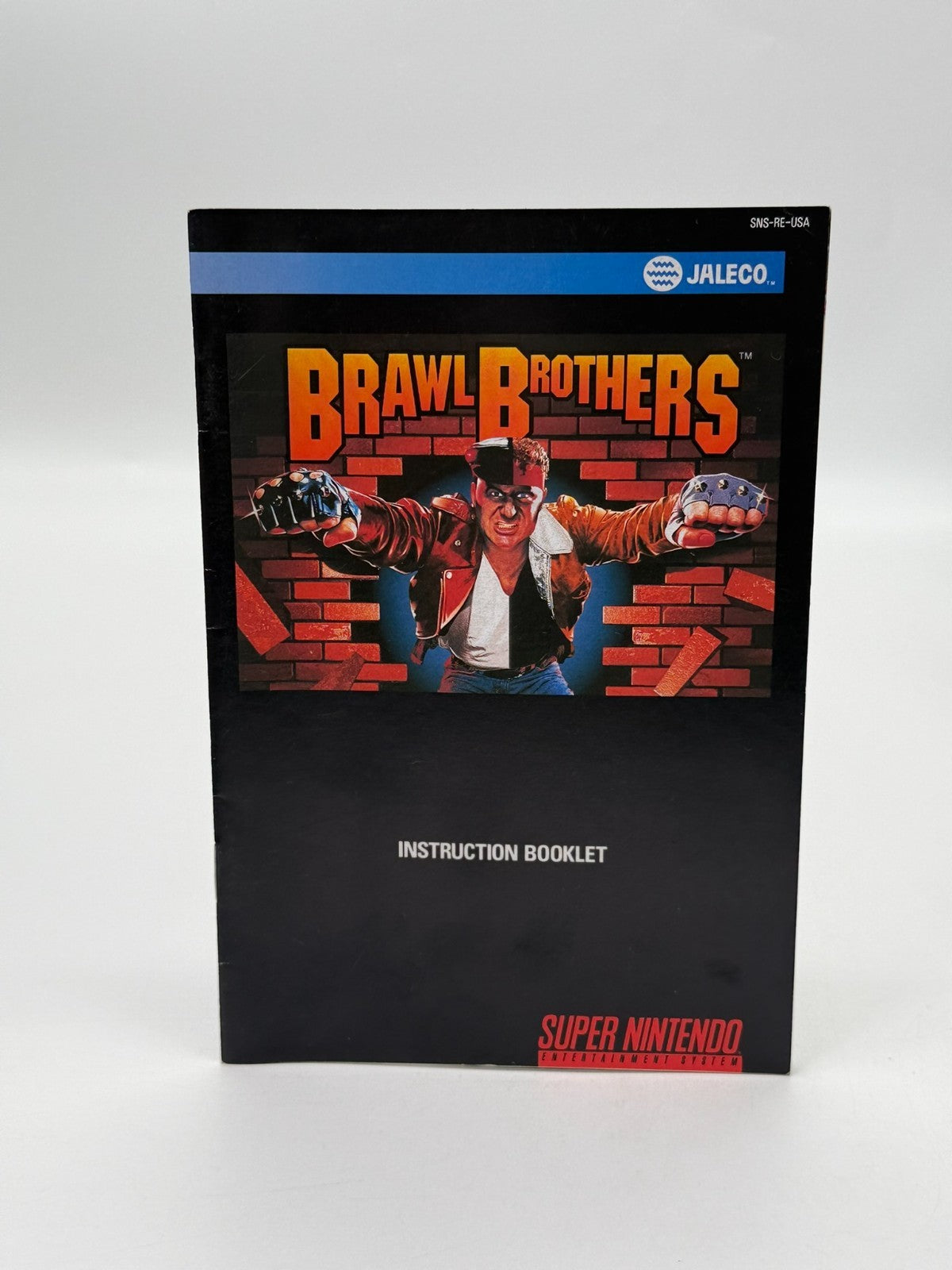Brawl Brothers Super Nintendo SNES NTSC-U/C gut - Sehr gut Modul + Anleitung