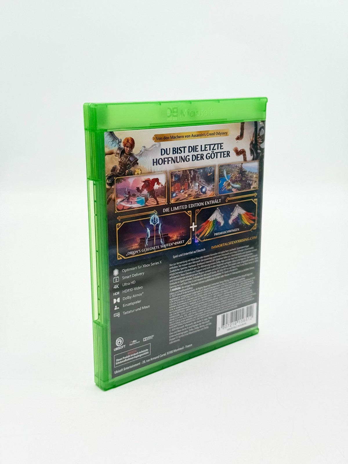 Immortals Fenyx Rising Limited Edition Microsoft XBox One & Series X Sehr gut CIB
