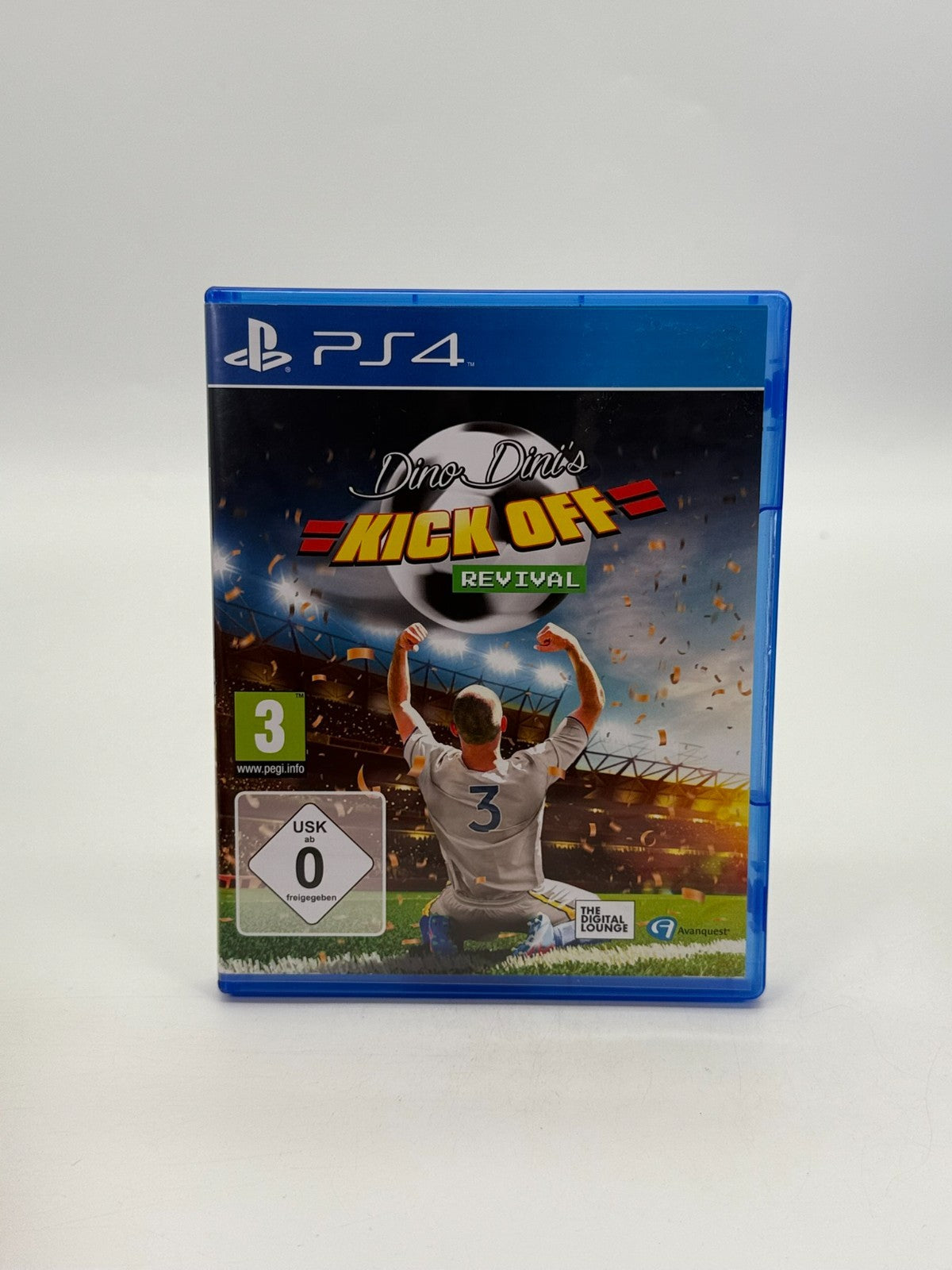 Dino Dini's Kick Off Revival Sony Playstation 4 Très bon état Emballage d'origine