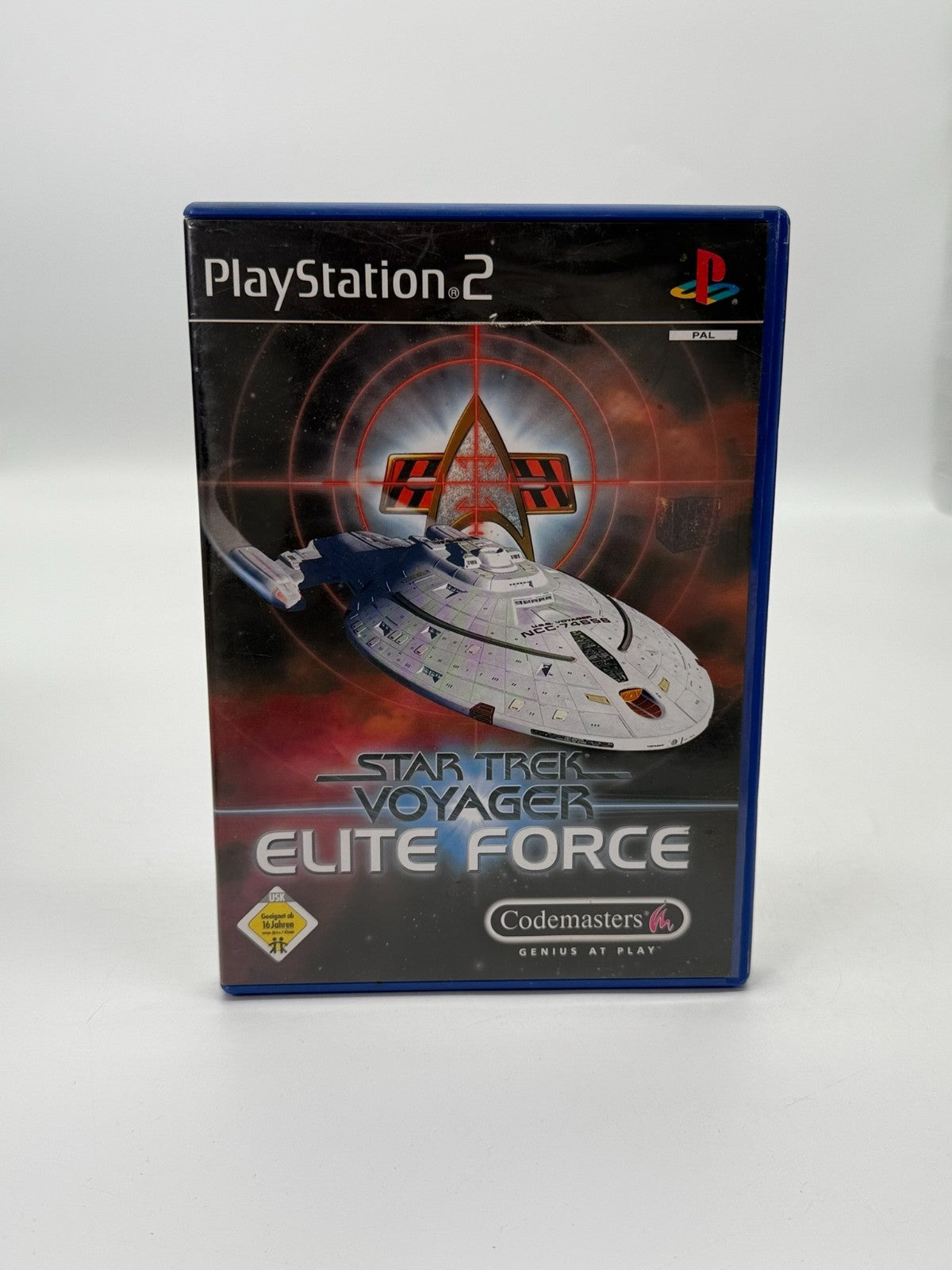 Star Trek Voyager Elite Force Sony Playstation 2 guter Zustand CIB OVP
