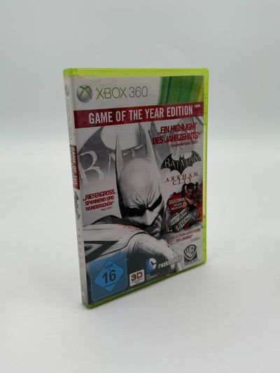 Batman Arkham City Game Of The Year Edition Microsoft XBox 360 Akzeptabel CIB