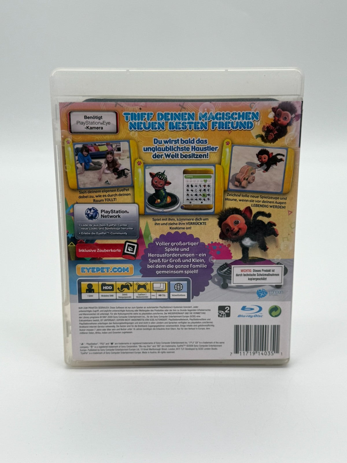 Eyepet Sony Playstation 3 guter Zustand CIB OVP