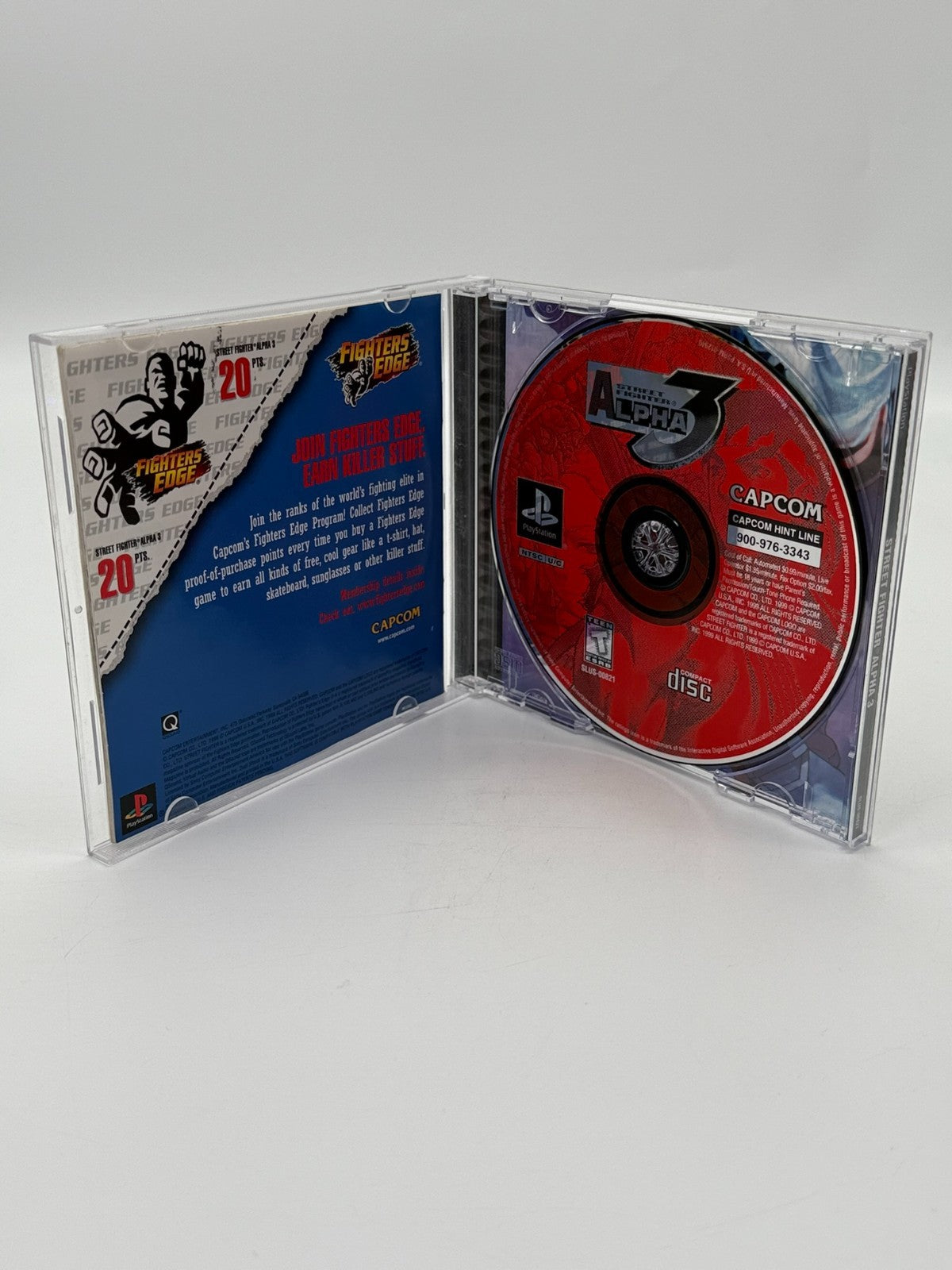 Street Fighter Alpha 3 Sony Playstation 1 NTSC-U/C bon état CIB Boîte