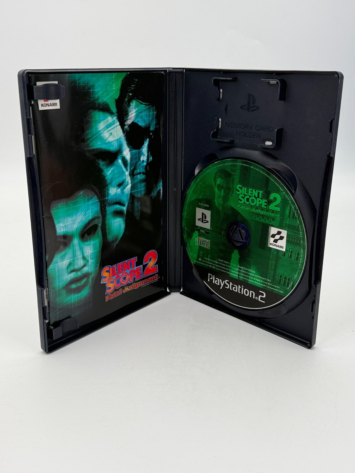 Silent Scope 2 Fatal Judgement Sony Playstation 2 good condition CIB OVP
