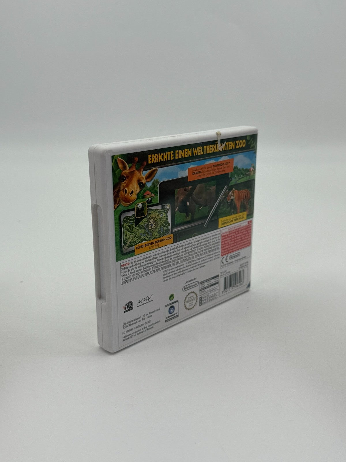 Zoo Resort 3D Nintendo 3DS Good Condition CIB OVP