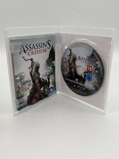 Assassins Creed III Sony Playstation 3 bon état complet en boîte
