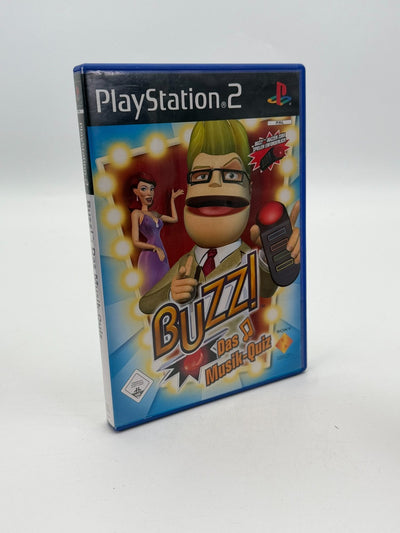 Buzz Das Musik Quiz Sony Playstation 2 guter Zustand CIB OVP