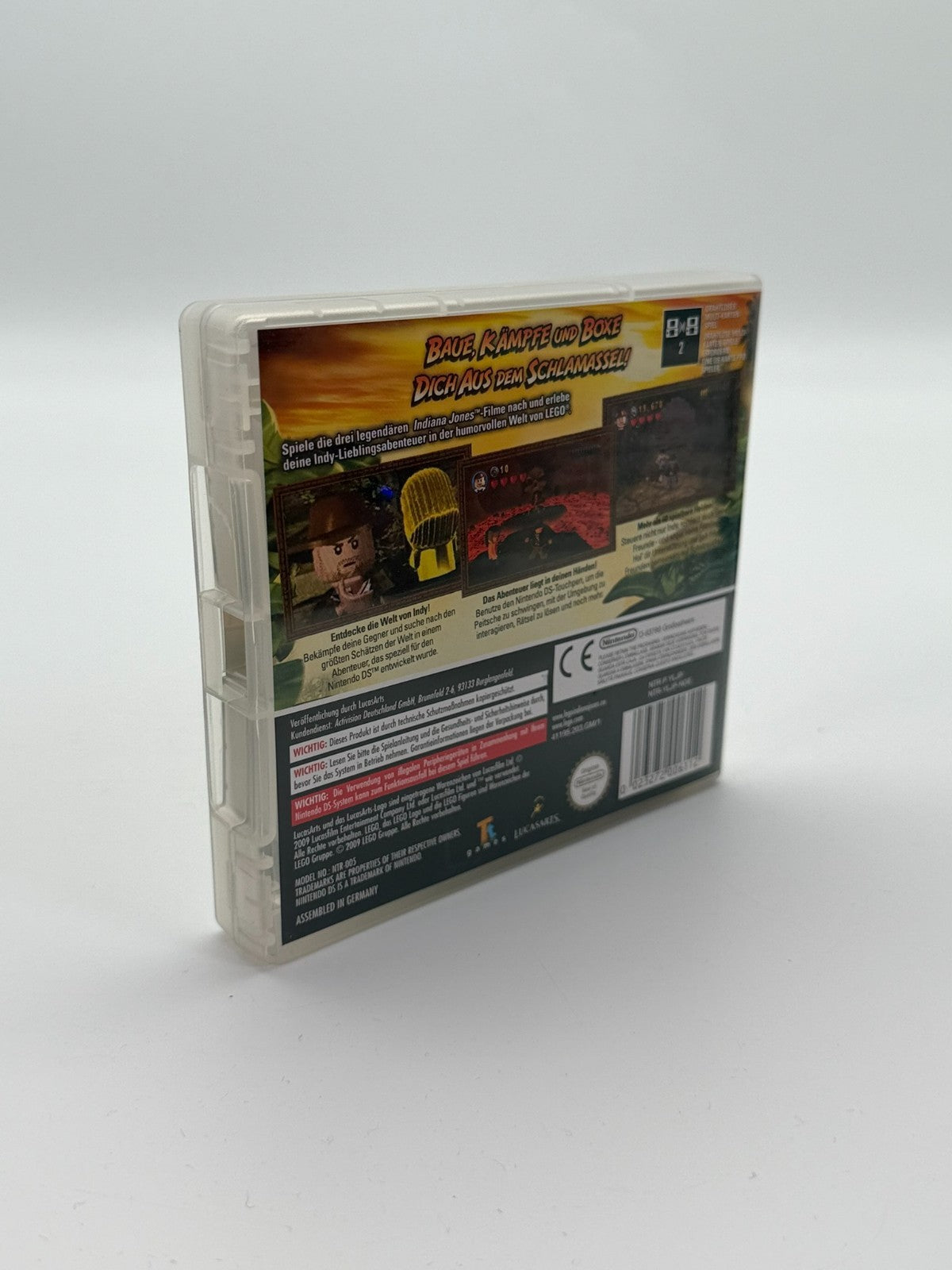 Lego Indiana Jones The Original Adventures Nintendo DS good condition CIB OVP