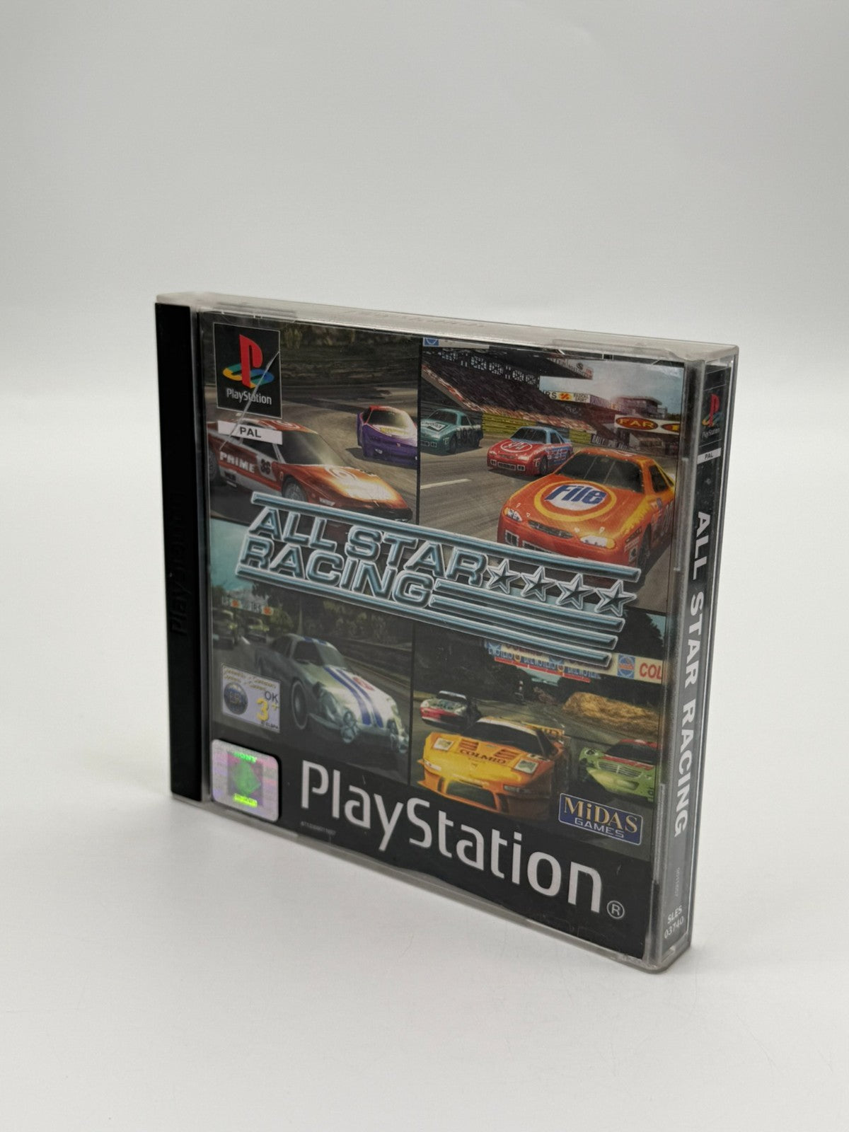 All Star Racing Sony Playstation 1 Acceptable Condition OVP