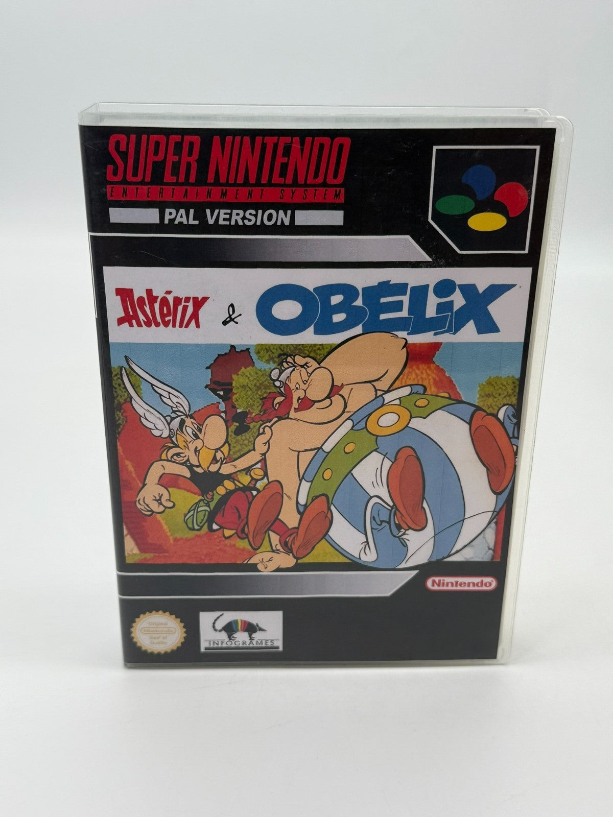 Asterix & Obelix Super Nintendo SNES PAL Good - Very Good Condition