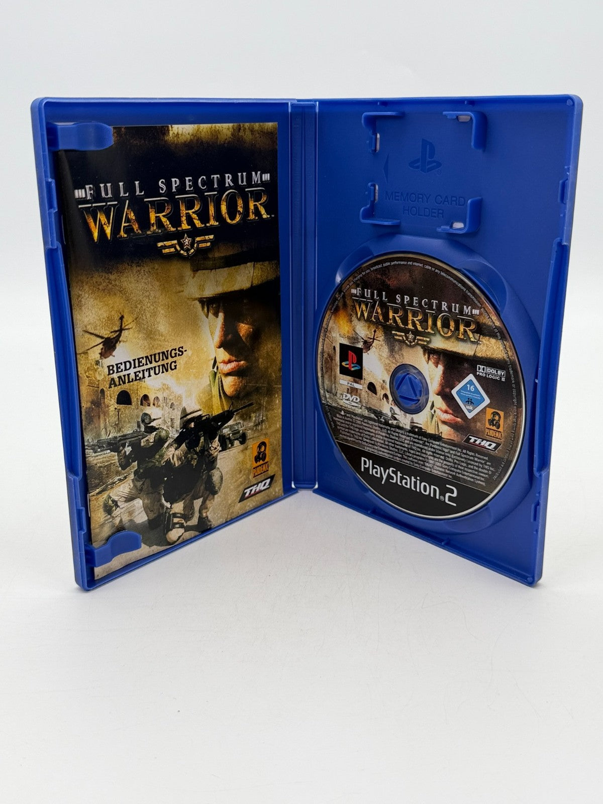 Full Spectrum Warrior Sony Playstation 2 guter Zustand CIB OVP