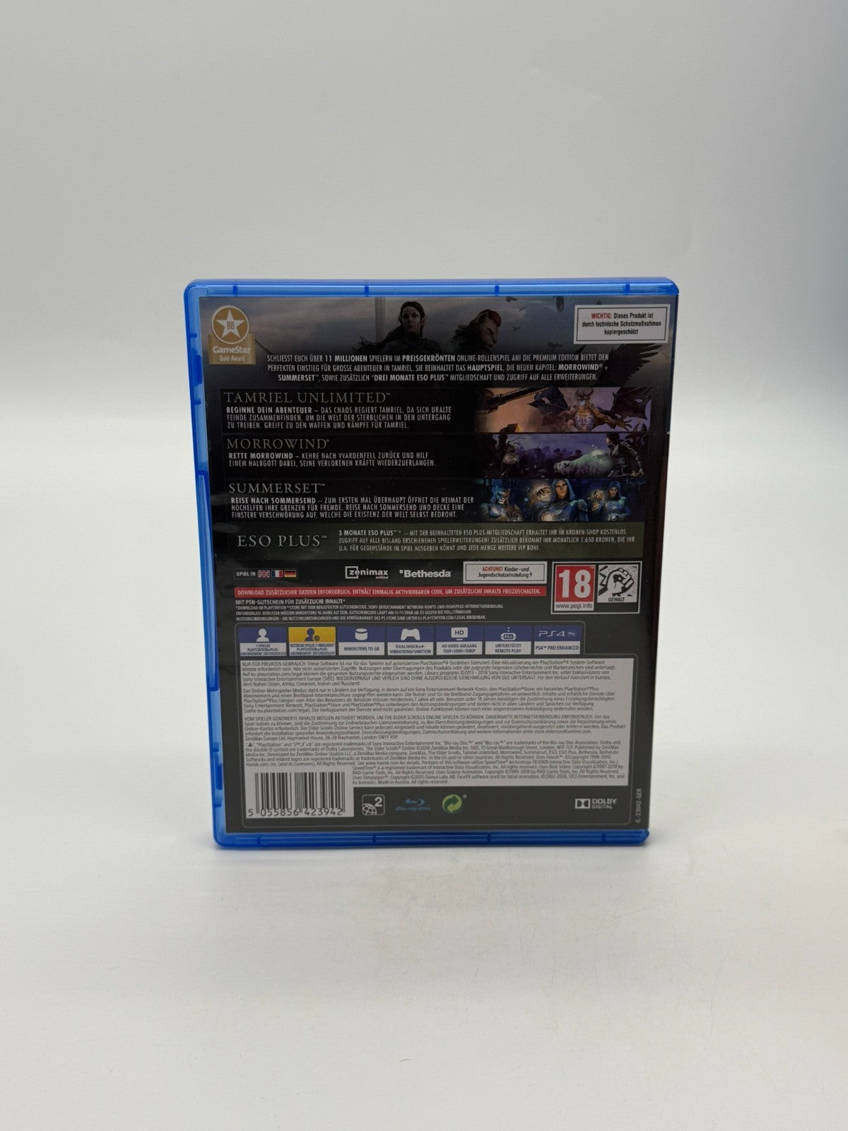 The Elder Scrolls Online Edition Premium Sony Playstation 4 Très bon état
