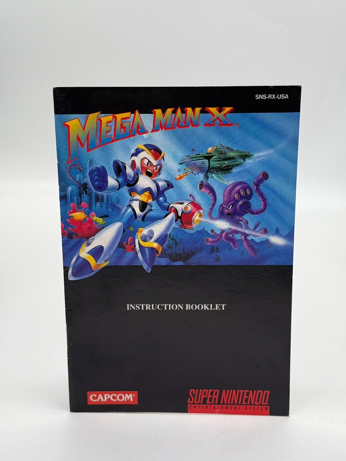 Mega Man X Super Nintendo SNES NTSC-U/C Sehr guter Zustand Modul + Anleitung