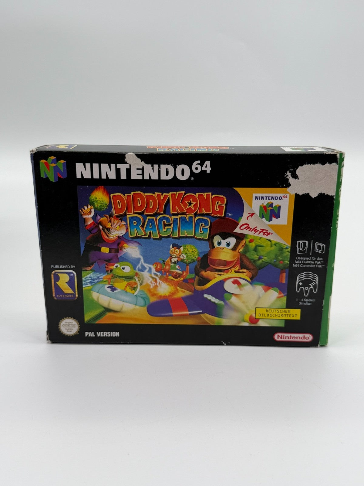 Diddy Kong Racing Nintendo 64 Sehr guter Zustand CIB OVP
