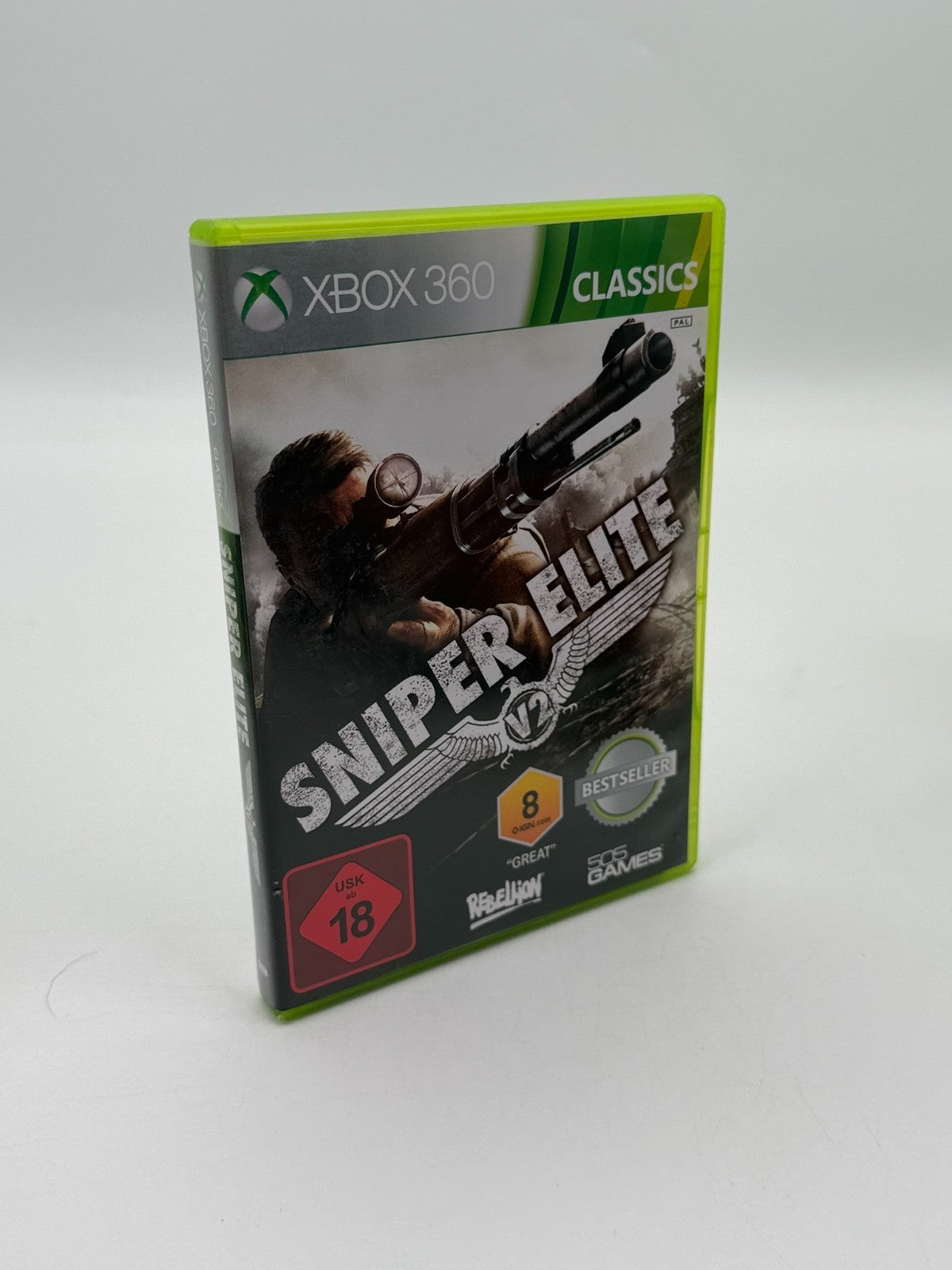 Sniper Elite V2 Microsoft XBox 360 Classics Sehr guter Zustand CIB OVP