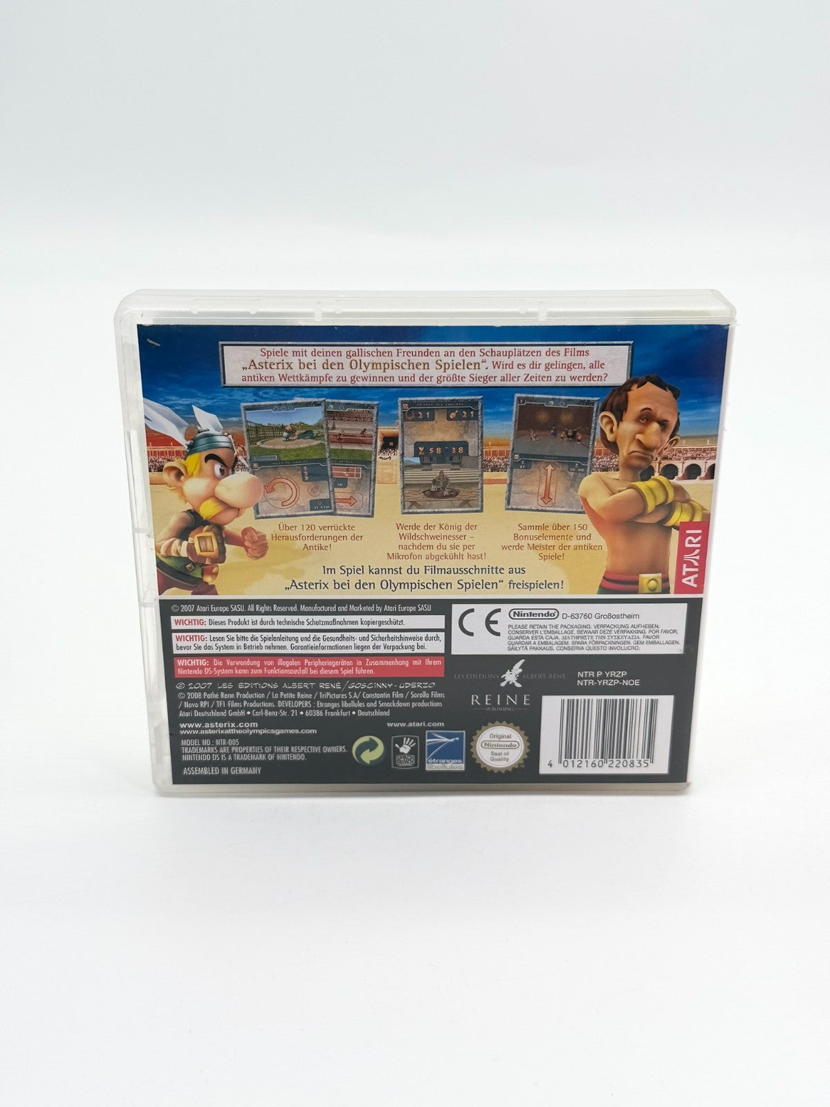 Asterix at the Olympic Games Nintendo DS French Cartridge CIB OVP