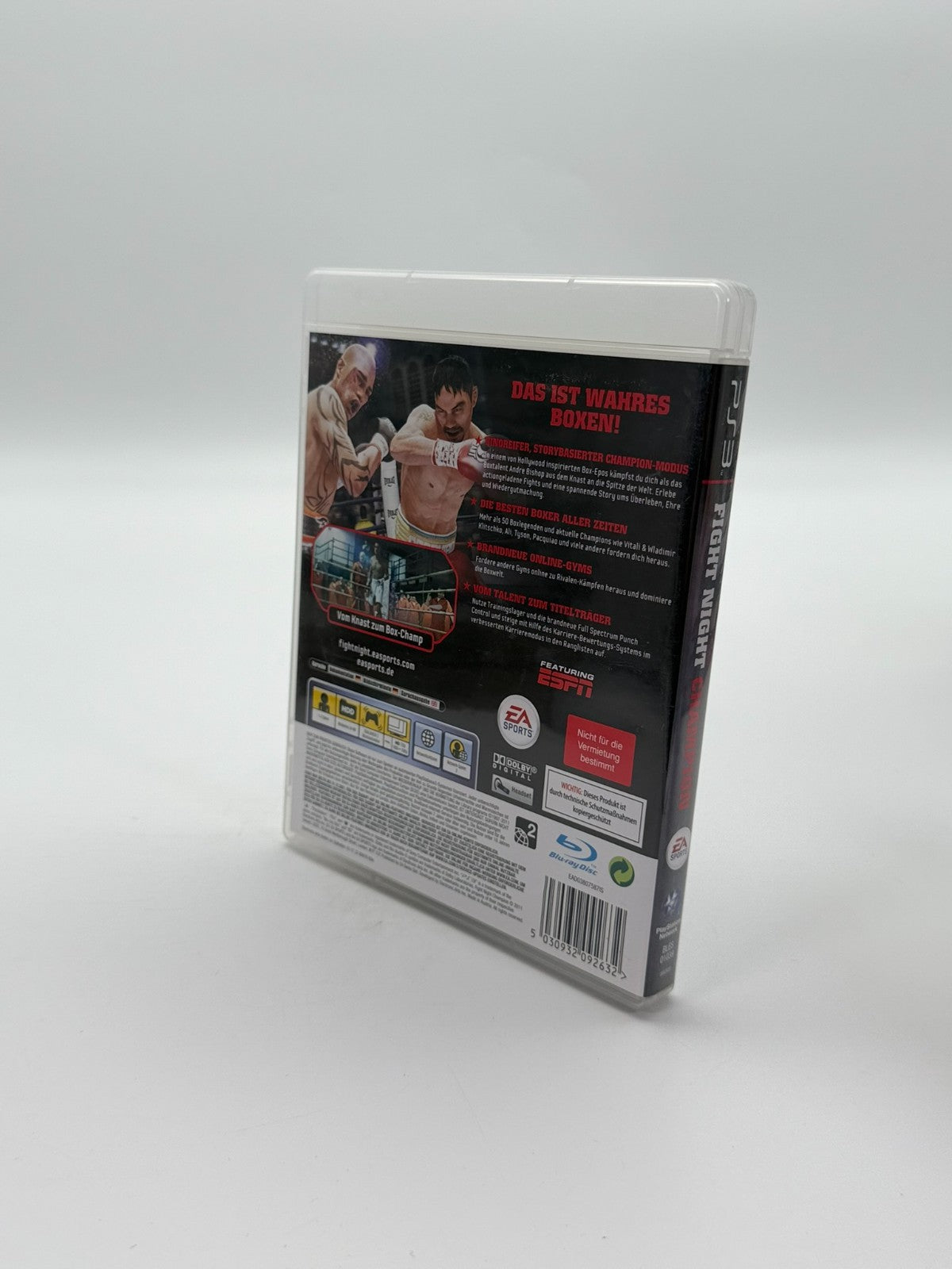 Fight Night Champion Sony Playstation 3 Sehr guter Zustand CIB OVP