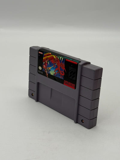 Super Metroid Super Nintendo SNES NTSC-U/C bon état manuel + cartouche