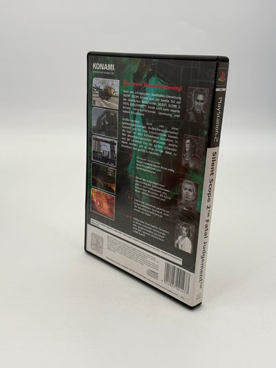 Silent Scope 2 Fatal Judgment Sony PlayStation 2 bon état emballage d'origine