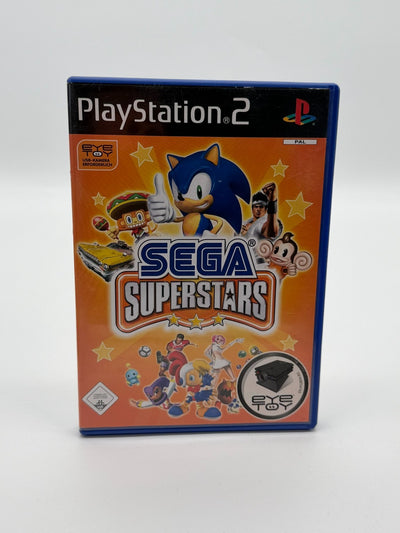 Sega Superstars Sony Playstation 2 guter Zustand CIB OVP