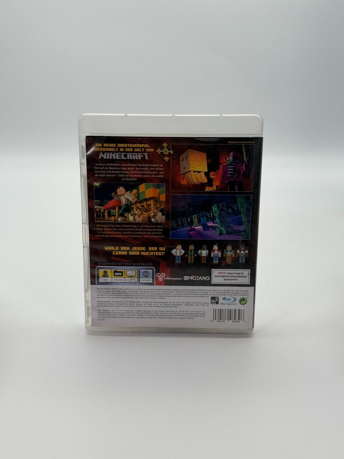 Minecraft Story Mode A Telltale Games Series Sony Playstation 3 akzeptabler Zustand OVP