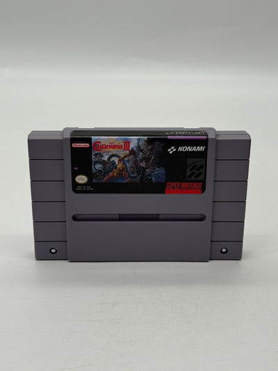 Super Castlevania IV Super Nintendo SNES NTSC-U/C Very Good Manual + Cartridge